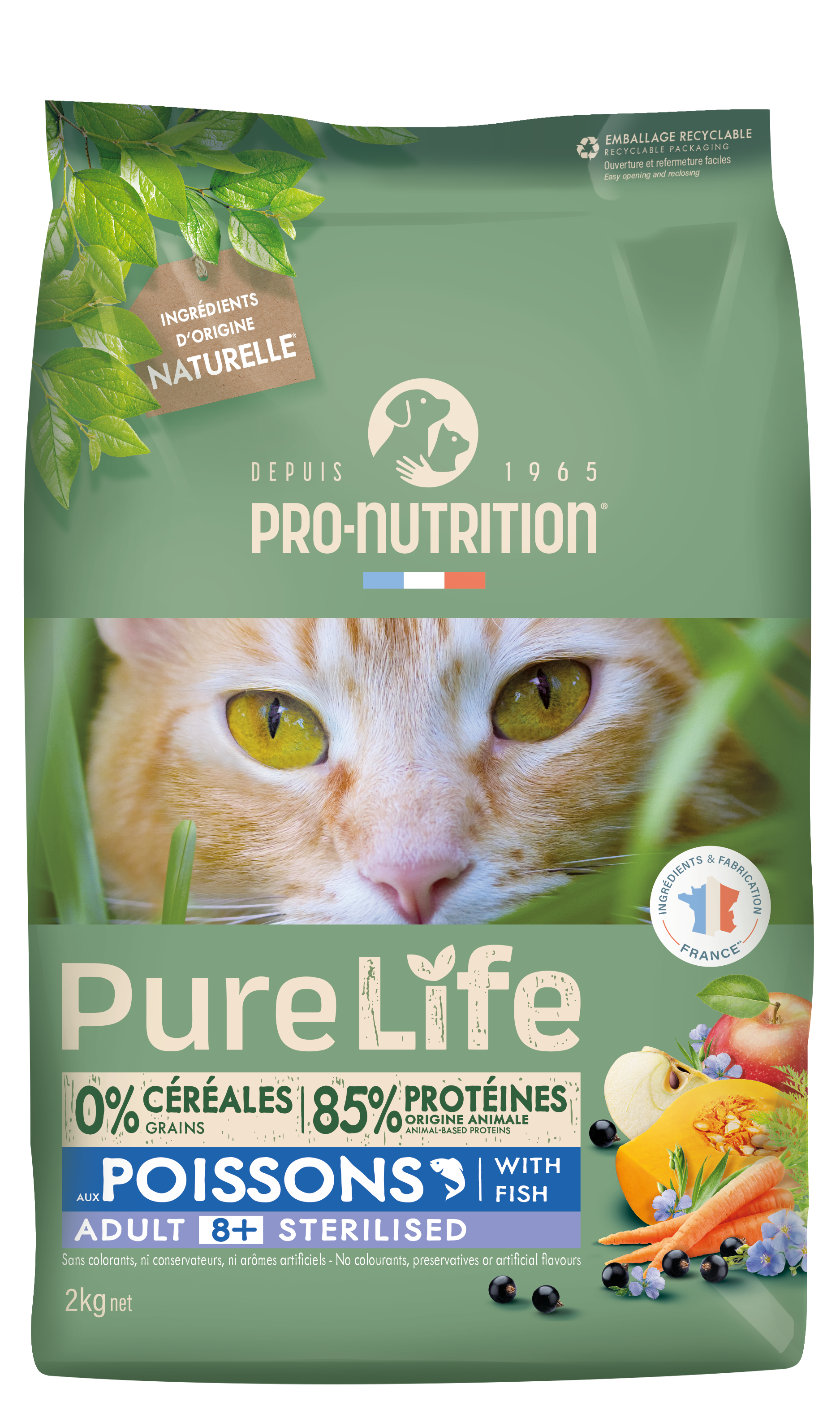 STERILIZED 8+ - Pure Life